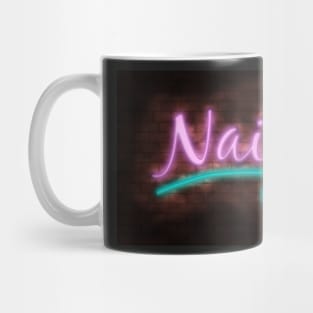 Neon Nails Sign Mug